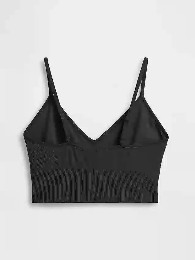 Sujetador tipo bralette sin costuras y con escote profundo