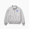 Suéter oversize de tejido grueso con cremallera de un cuarto de GAP × Awake Ny