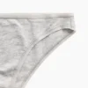 Tanga cheeky de algodón orgánico elástico súper suave