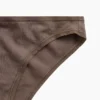 Tanga cheeky de algodón orgánico elástico súper suave