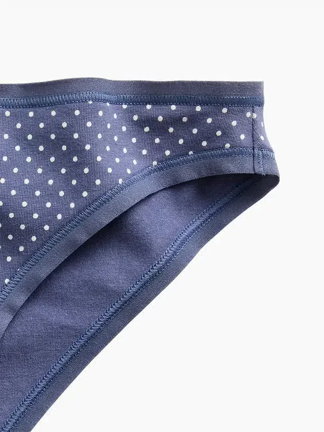Tanga cheeky de algodón orgánico elástico súper suave