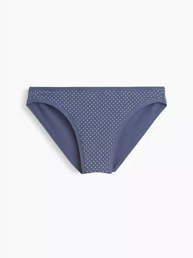 Tanga cheeky de algodón orgánico elástico súper suave