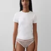 Tanga de algodón orgánico elástico