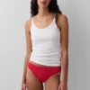 Tanga de algodón orgánico elástico