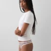 Tanga de algodón orgánico elástico
