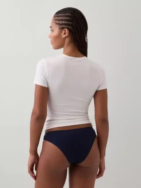 Tanga de algodón orgánico elástico