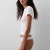 Tanga de algodón orgánico elástico