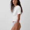 Tanga de algodón orgánico elástico