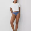 Tanga de algodón orgánico elástico