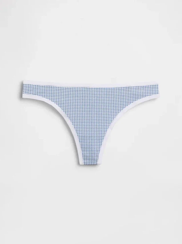 Tanga de algodón orgánico elástico