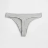 Tanga de algodón orgánico elástico