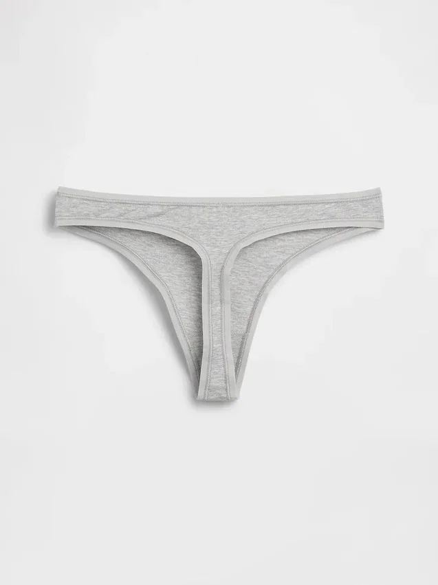 Tanga de algodón orgánico elástico