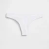 Tanga de algodón orgánico elástico