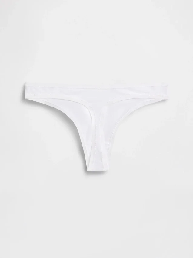 Tanga de algodón orgánico elástico