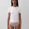 Tanga de algodón orgánico elástico (paquete de 3)
