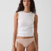 Tanga de algodón orgánico elástico súper suave