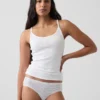 Tanga de algodón orgánico elástico súper suave