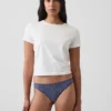 Tanga de algodón orgánico elástico súper suave
