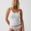 Tanga de algodón orgánico elástico súper suave