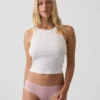 Tanga de algodón orgánico elástico súper suave