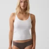 Tanga de algodón orgánico elástico súper suave