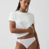 Tanga de algodón orgánico elástico súper suave
