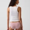 Tanga de algodón orgánico elástico súper suave