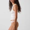 Tanga de algodón orgánico elástico súper suave