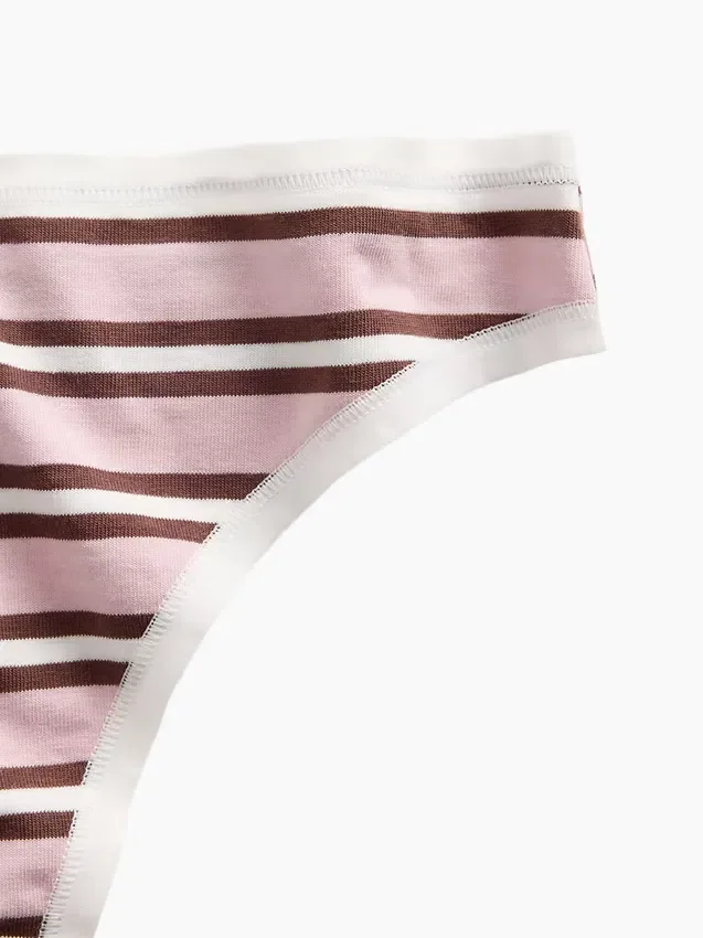 Tanga de algodón orgánico elástico súper suave