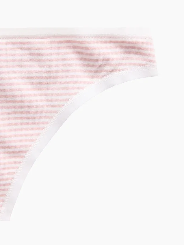 Tanga de algodón orgánico elástico súper suave