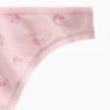 Tanga de algodón orgánico elástico súper suave