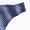 Tanga de algodón orgánico elástico súper suave