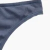 Tanga de algodón orgánico elástico súper suave