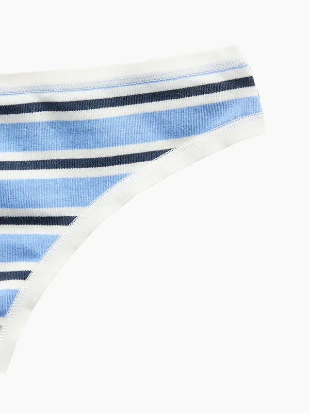 Tanga de algodón orgánico elástico súper suave