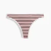 Tanga de algodón orgánico elástico súper suave