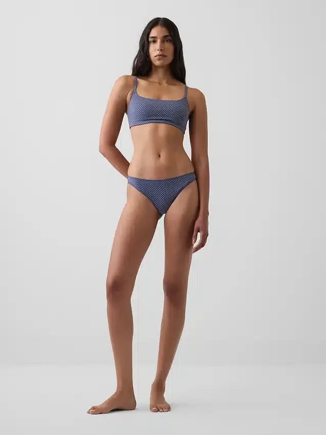 Tanga de algodón orgánico elástico súper suave