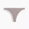 Tanga de algodón orgánico elástico súper suave