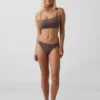 Tanga de algodón orgánico elástico súper suave
