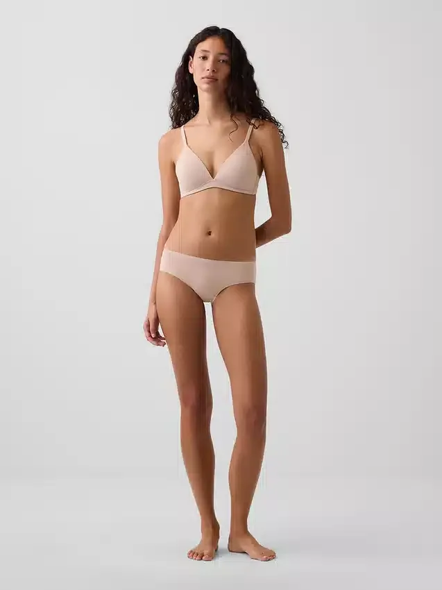 Tanga de algodón orgánico elástico súper suave