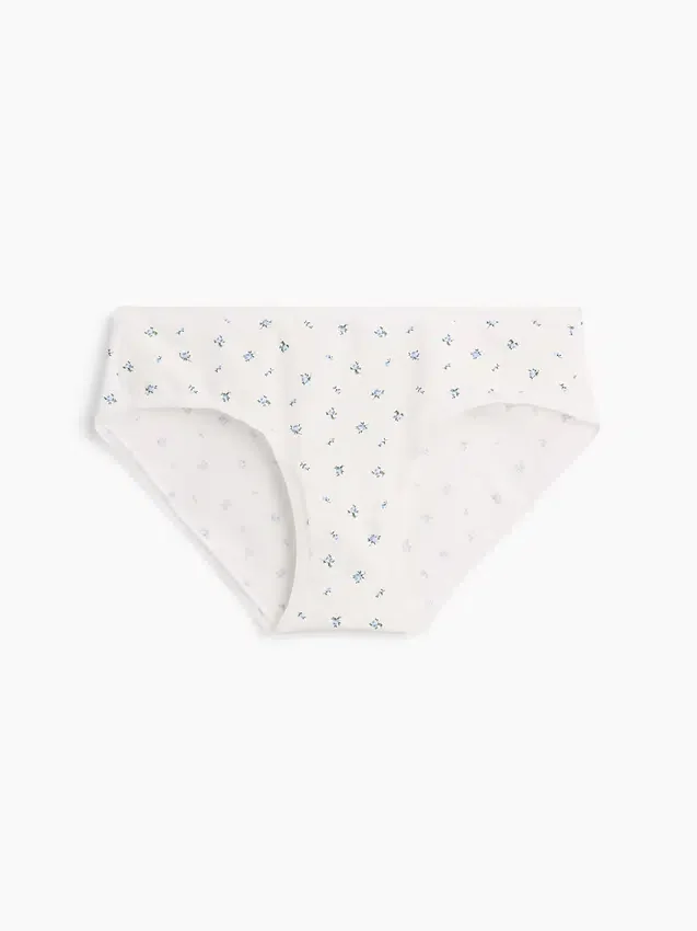 Tanga de algodón orgánico elástico súper suave