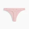 Tanga de algodón orgánico elástico súper suave