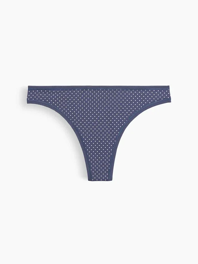 Tanga de algodón orgánico elástico súper suave