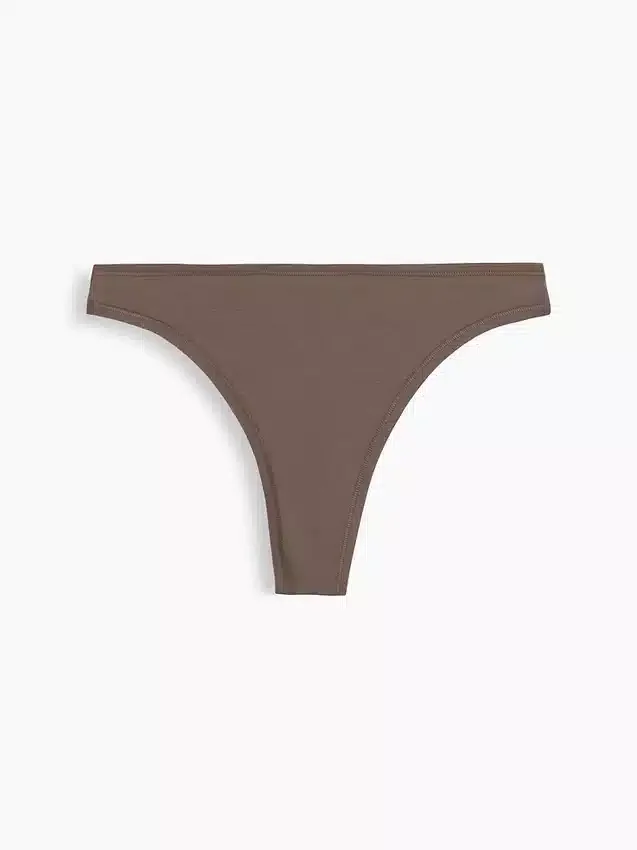 Tanga de algodón orgánico elástico súper suave