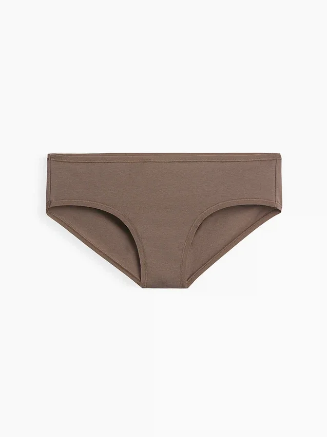 Tanga de algodón orgánico elástico súper suave