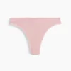 Tanga de algodón orgánico elástico súper suave