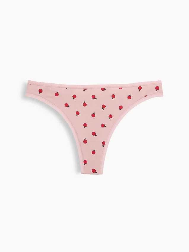 Tanga de algodón orgánico elástico súper suave