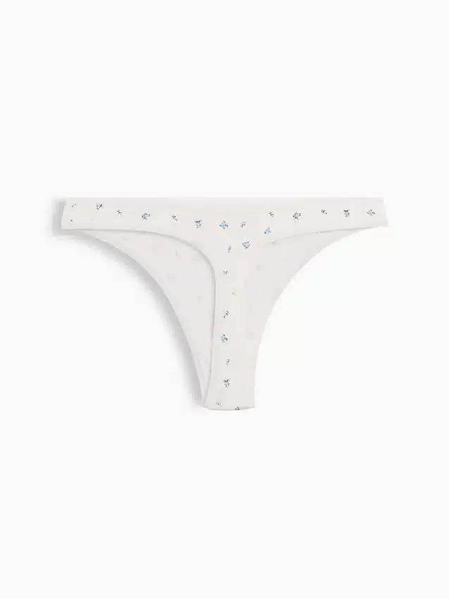 Tanga de algodón orgánico elástico súper suave