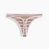 Tanga de algodón orgánico elástico súper suave