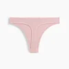 Tanga de algodón orgánico elástico súper suave