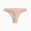 Tanga de algodón orgánico elástico súper suave